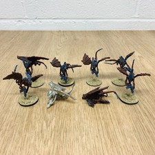 Warhammer 40k Tyranids Gargoyles Brood x 8 Metal Models Bundle OOP