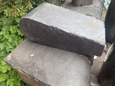 Blue Teardrop Wall Coping Reclaimed