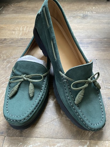 John lewis green suede leather - lewis,