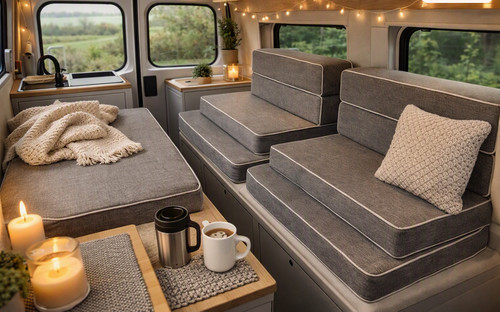 Campervan seat cushions - seat,