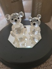 2 x Swarovski Teddy Bear