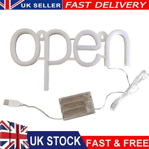 Flashing led open - flashing, sign