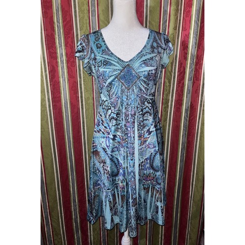 Beautiful blue dress - blue,
