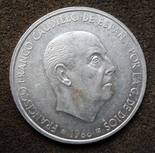 Spain 100 pesetas - pesetas, silver