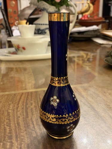 Cobalt blue bohemian glass - cobalt,