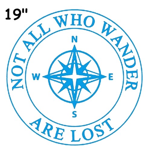 Not all who wander - are, lost