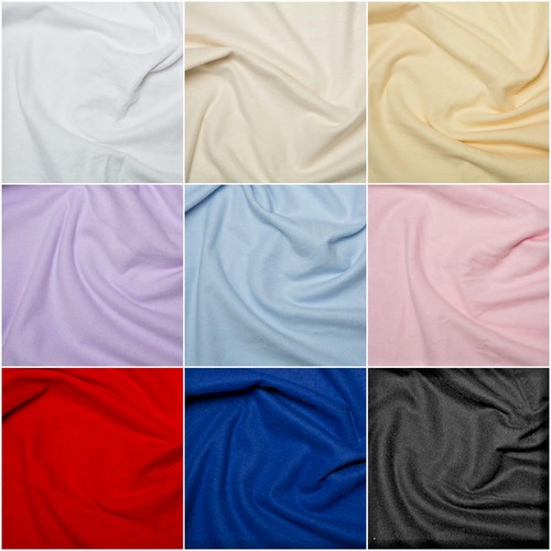 Plain coloured wincyette - coloured,