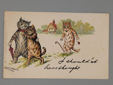 Louis Wain Cats Postcard “I