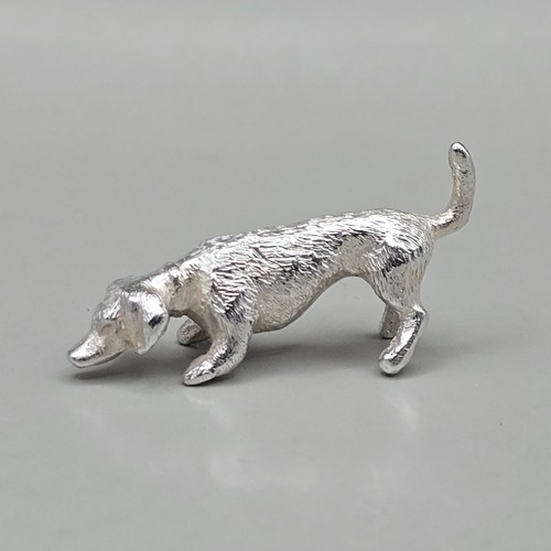 Collectible solid silver - solid, dog