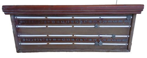 Vintage large wooden snooker - large,