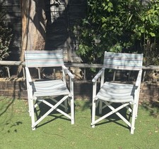Pair Of Directors Chairs With