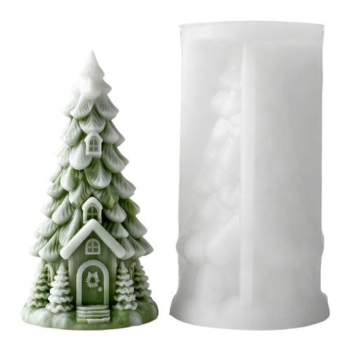 Christmas tree shape - 3d,