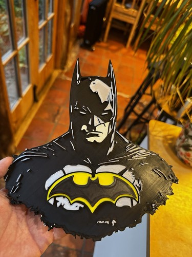 Printed batman comic - printed, |