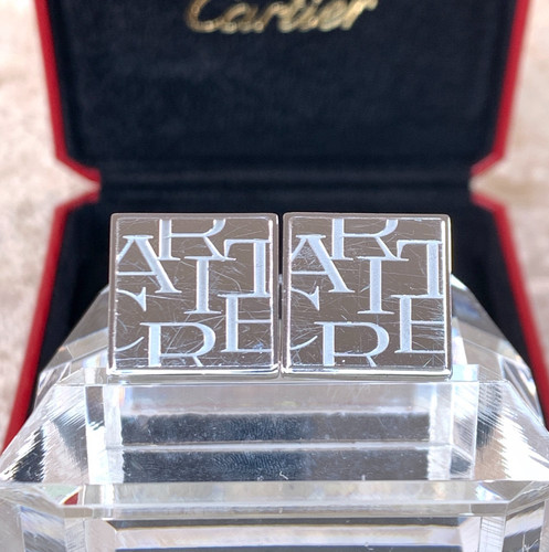 Cartier cufflinks - cartier,