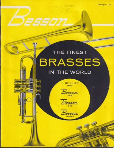 Besson brass instruments - besson,