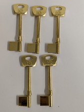CHUBB BRASS DOOR LOCKS KEY