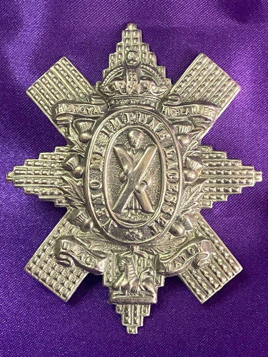 Genuine ww1 the black watch - ww1,