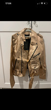 Zara Woman Metallic Rose Gold