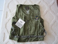USAF Air Force Survival Type E-1 Radio Carrier Vest Size Large Reproduction