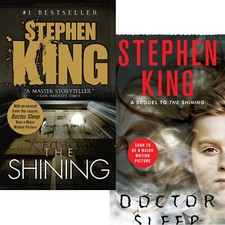 Doctor Sleep,The Shining  2 Books Collection set By Stephen King paperback NEW