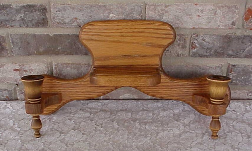Vintage oak wood - wall, shelf