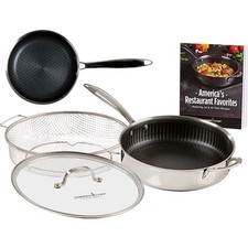 Stainless Steel Fry Pan Set