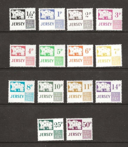 Jersey 1971 mnh postage - jersey,