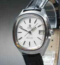 Vintage 1977 [Near MINT] Omega Seamaster Cal.1315 37mm Quartz Silver Dial Men's