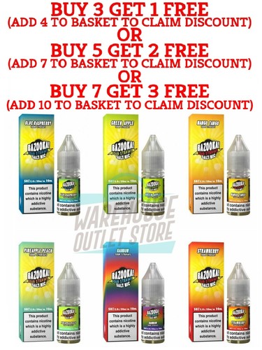 Bazooka sour straws 10ml - straws,