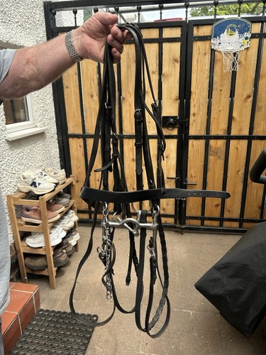 Cob sized double bridle - cob,
