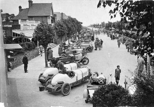 Large group cars parked - of, for
