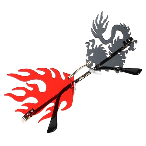 Rimless glasses dragon - pc,