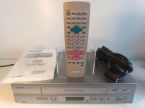 Sharp video cassette recorder - sharp,