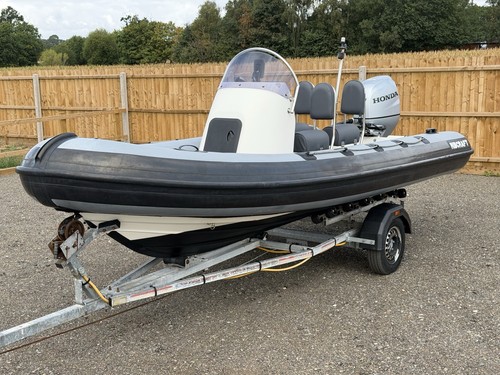 Ribcraft 535 boat with 100hp - ribcraft,