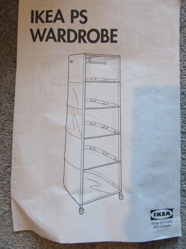 Ikea wardrobe white - ps,