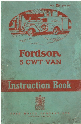 Fordson e494c serie cwt van - fordson, 5