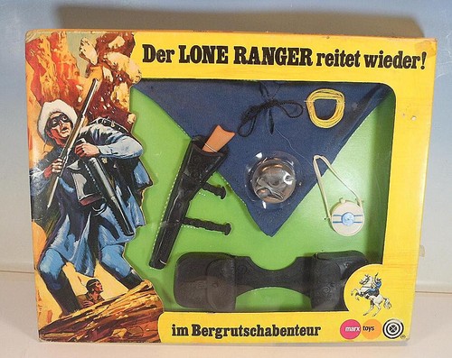 Marx toys lone ranger - toys, in