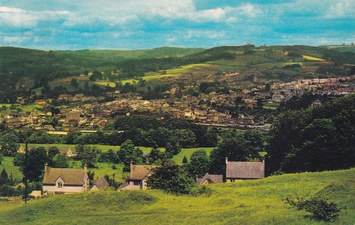 Postcard stroud view - -,