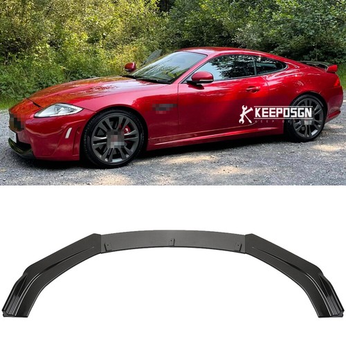 Gloss black front bumper - front,