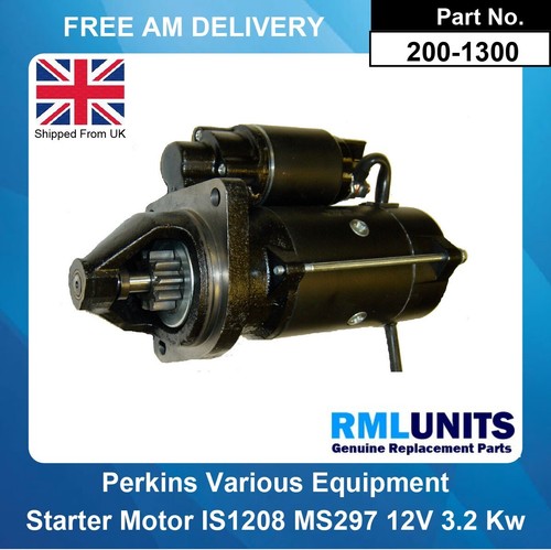 Starter motor for perkins - starter,
