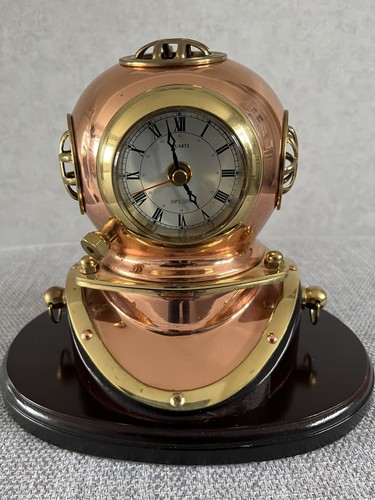 Brass ships clock - ships,