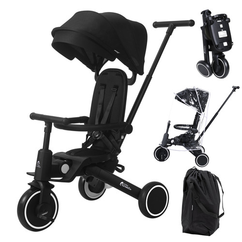 Kids foldable trike 10m - foldable,