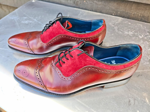 Barker men brogue oxford - barker,