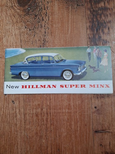 Hillman super minx car - hillman,