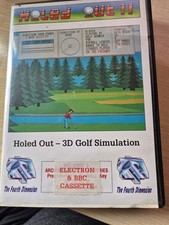 Holed Out Very Rare ACORN ELECTRON AND BBC GAME