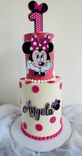Cake topper minnie - cake, mouse