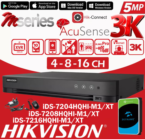 Hikvision dvr cctv 5mp - hikvision,