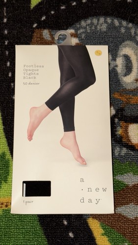 Footless opaque tights - opaque,