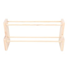  Ribbon Holder Wall Mounted Storage Display Rack Spool Organizer Craft Shelf