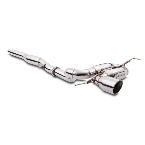 Stainless cat back - 3",